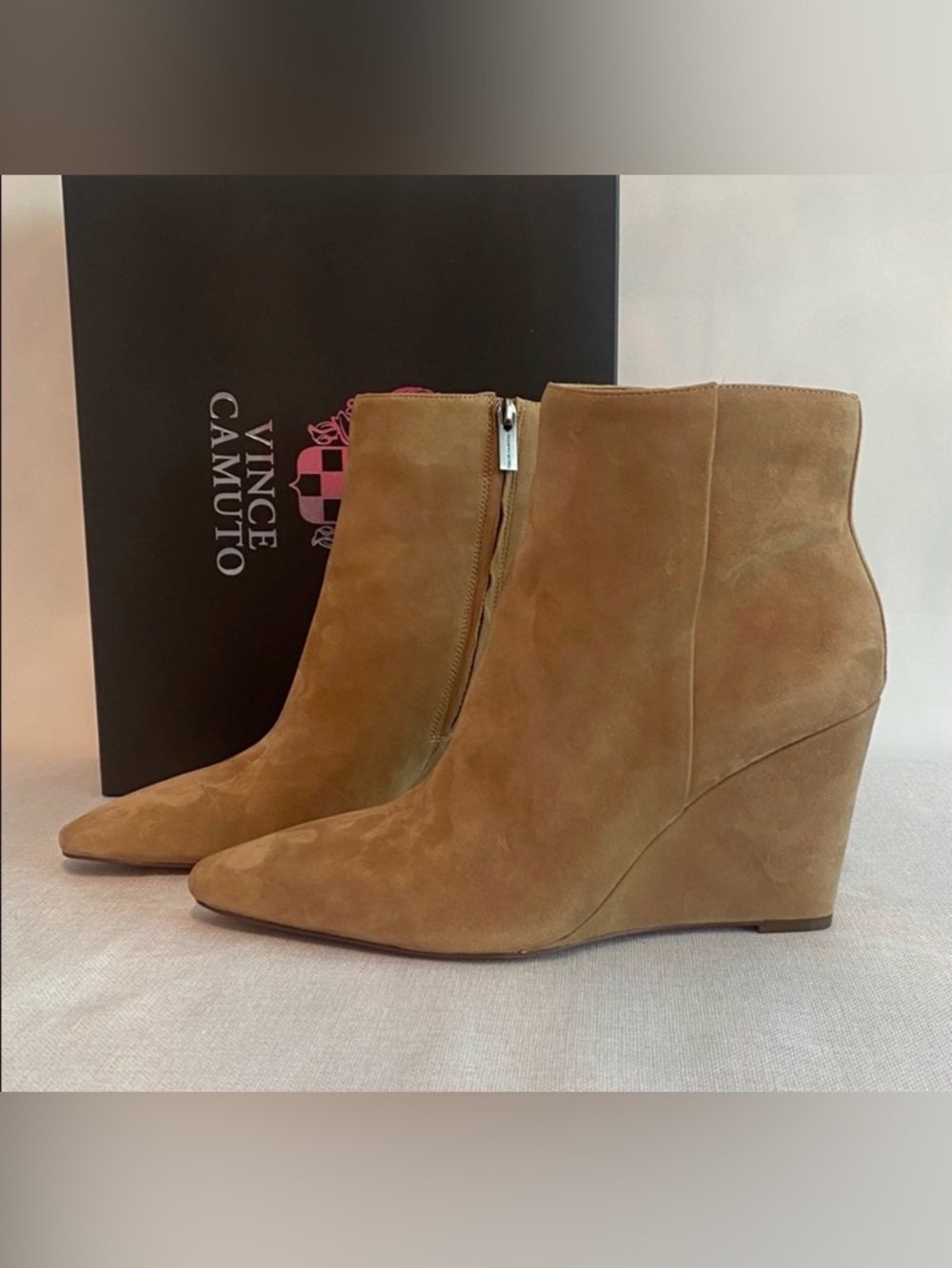 Vince Camuto • “Teeray” Wedge Boots *NEW IN BOX”